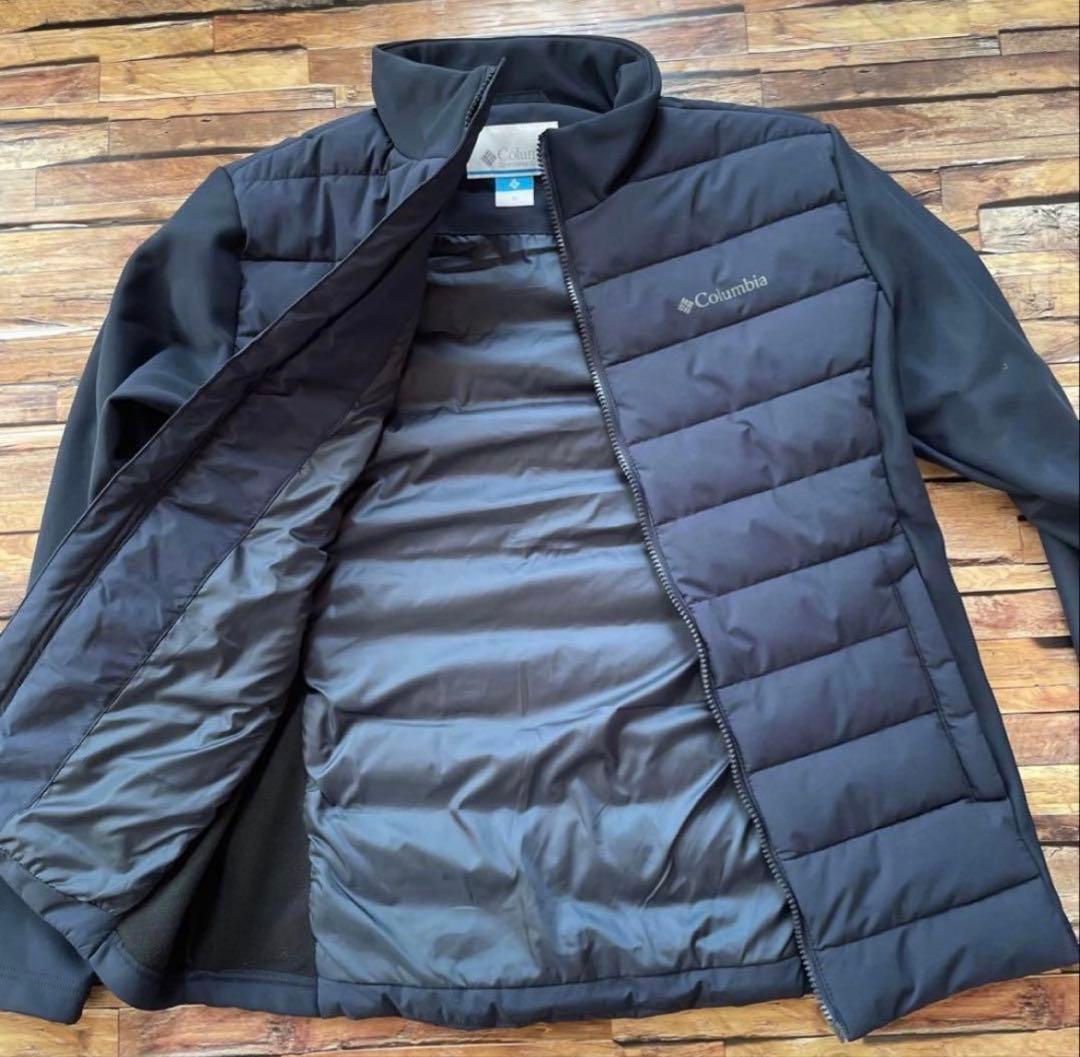 新品同様Columbia（コロンビア）メンズ ハイブリッドジャケット (M)