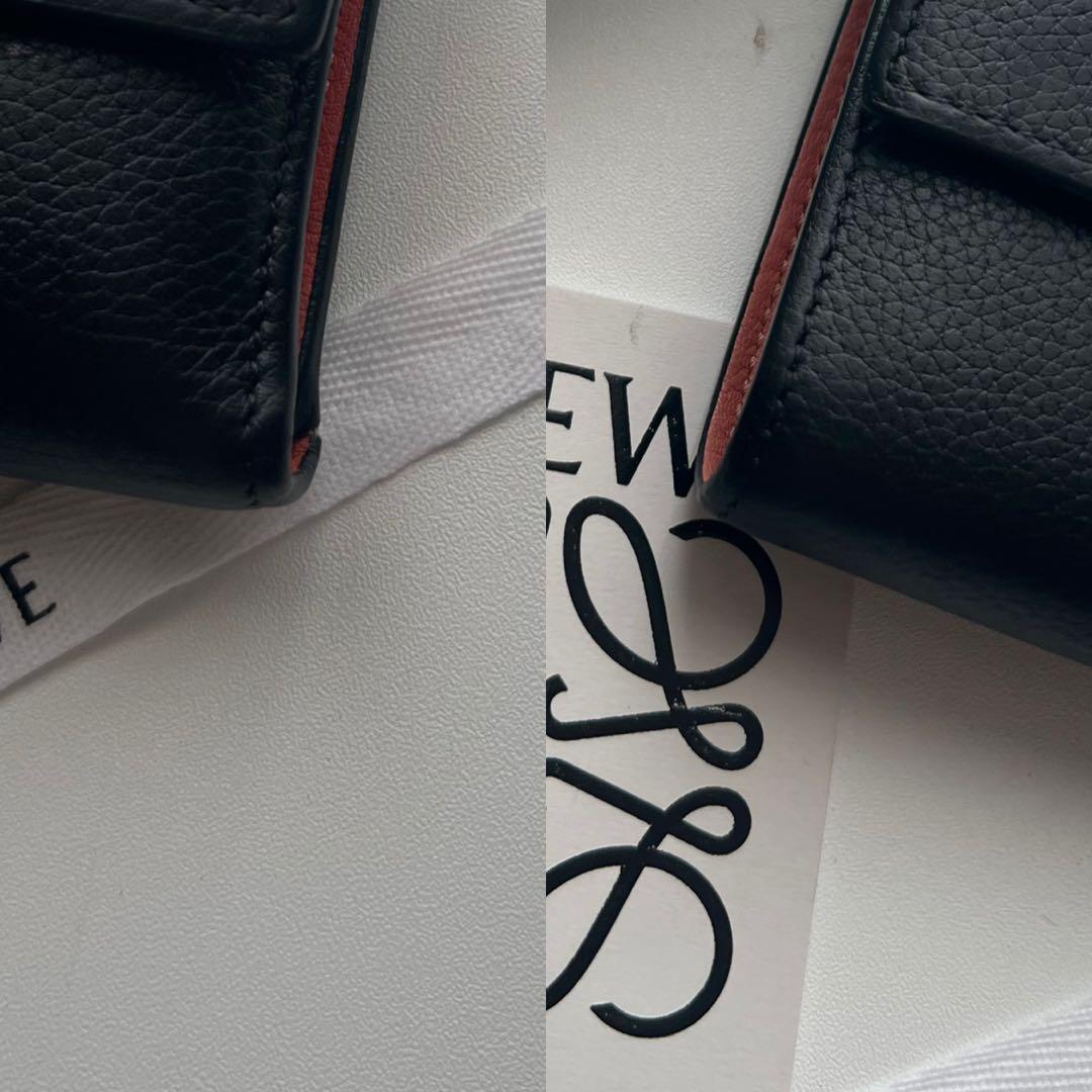 153 美品 LOEWE ロエベ 3つ折り財布