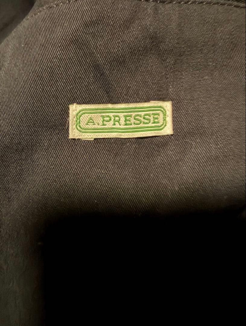 24SS A.PRESSE Harrington Jacket ジャケット