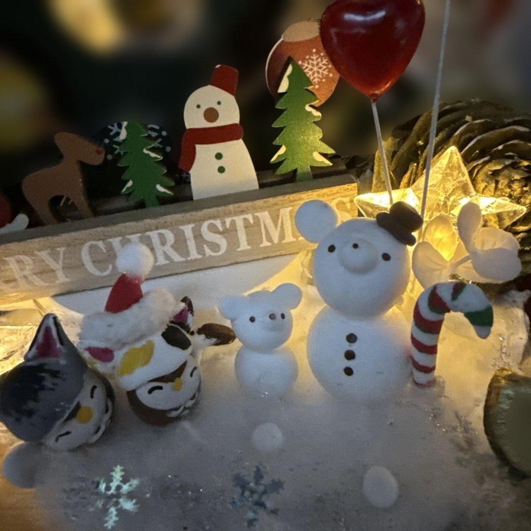 どんぐりアート♡2025年度Xmas BIGオブジェ♡