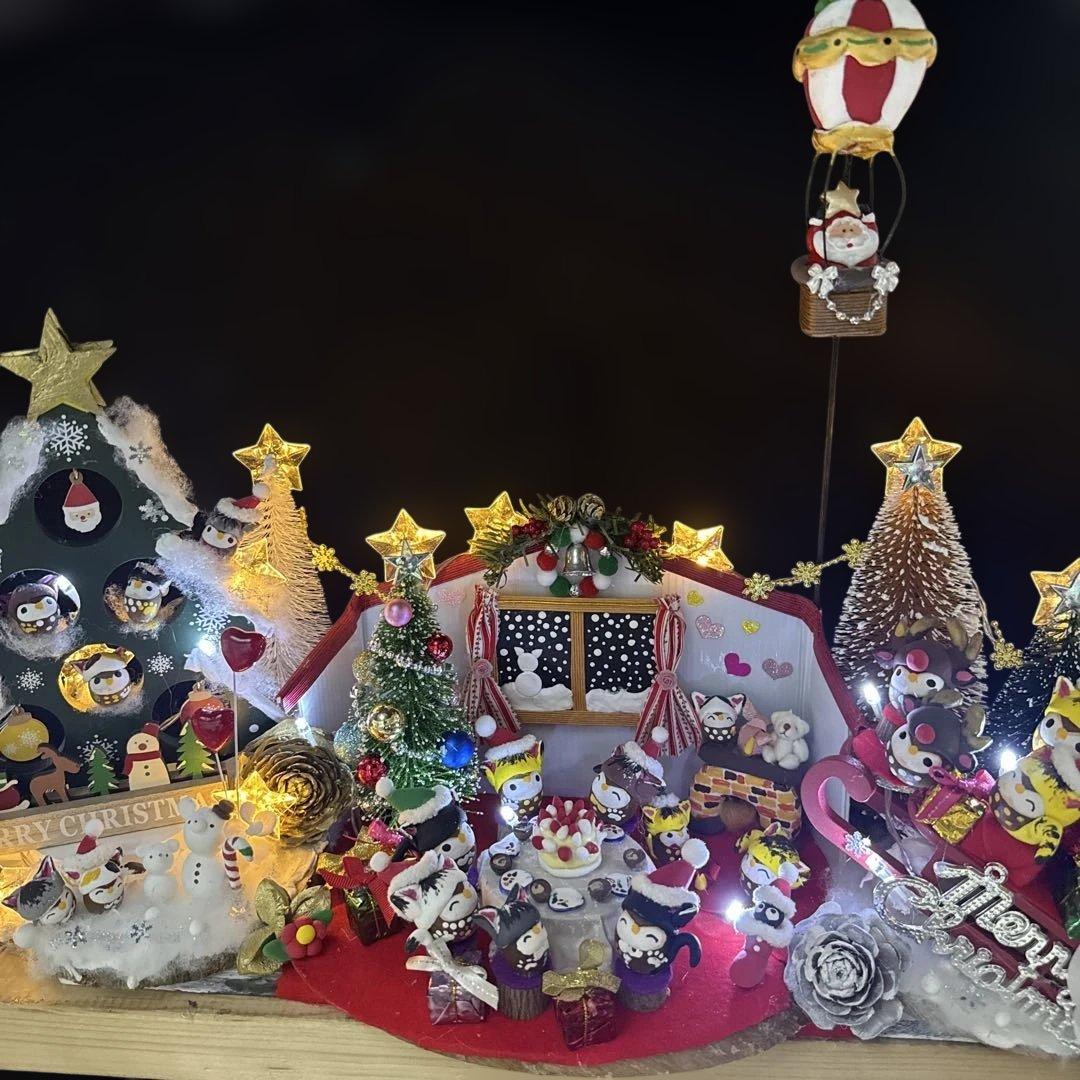 どんぐりアート♡2025年度Xmas BIGオブジェ♡