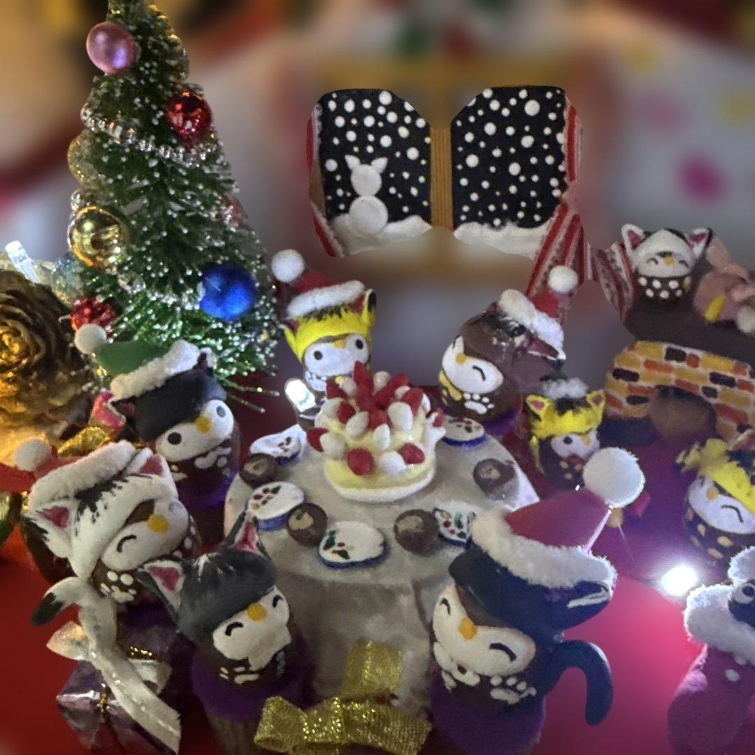 どんぐりアート♡2025年度Xmas BIGオブジェ♡