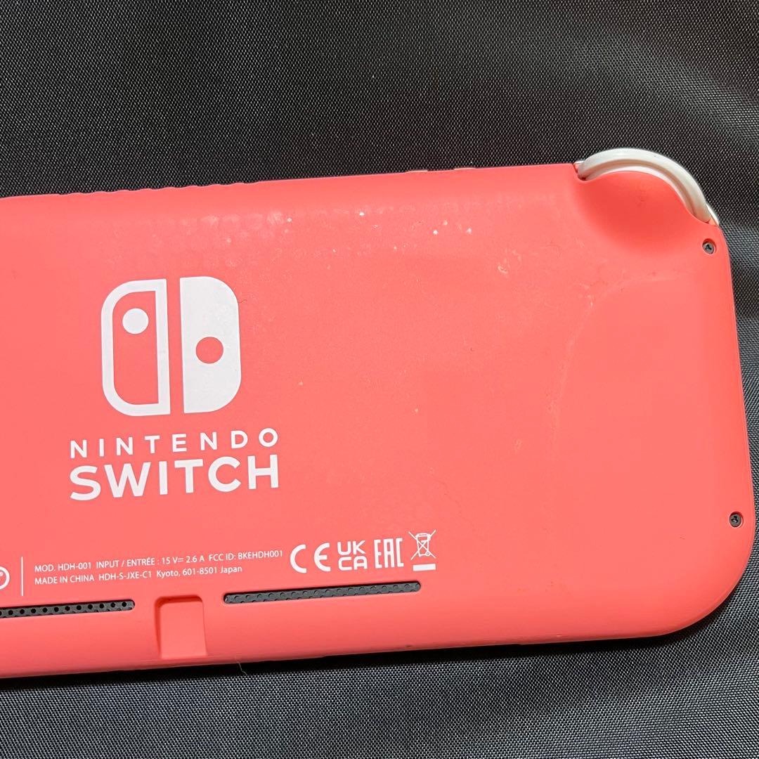 箱有Nintendo Switch Lite ピンク ACアダプタ・ケース付き