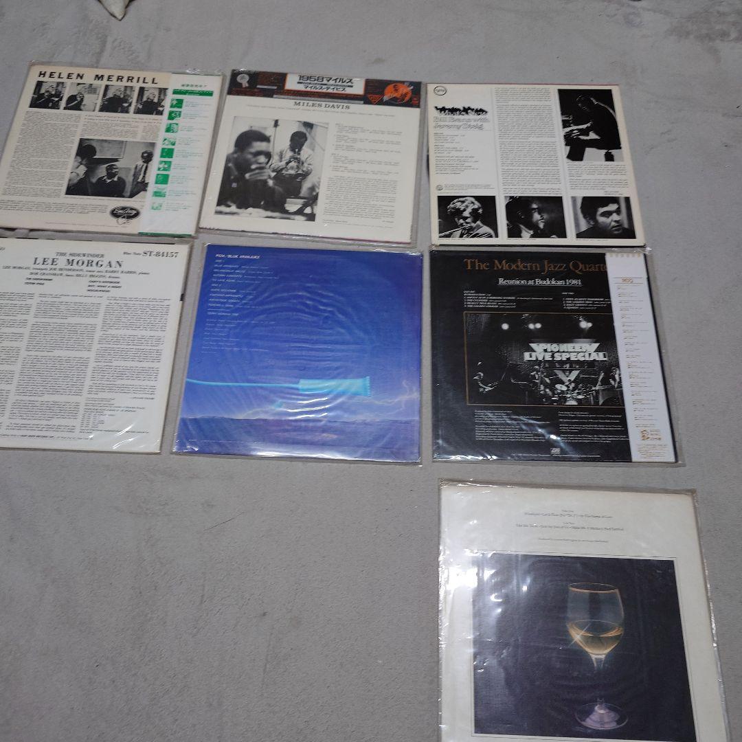 ジャズレコードセット ヘレンメリル リー・モーガンJAZZの名盤７枚あかりんご様