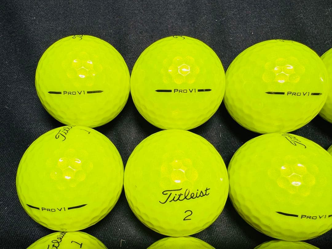 タイトリスト PRO V1 2025年モデル 20個　　イエロー