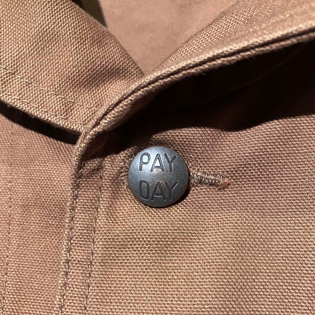 未使用　タグ付き　PAYDAY ペイデイ　復刻　40's カバーオール　XL