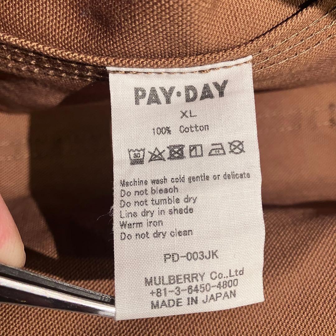 未使用　タグ付き　PAYDAY ペイデイ　復刻　40's カバーオール　XL