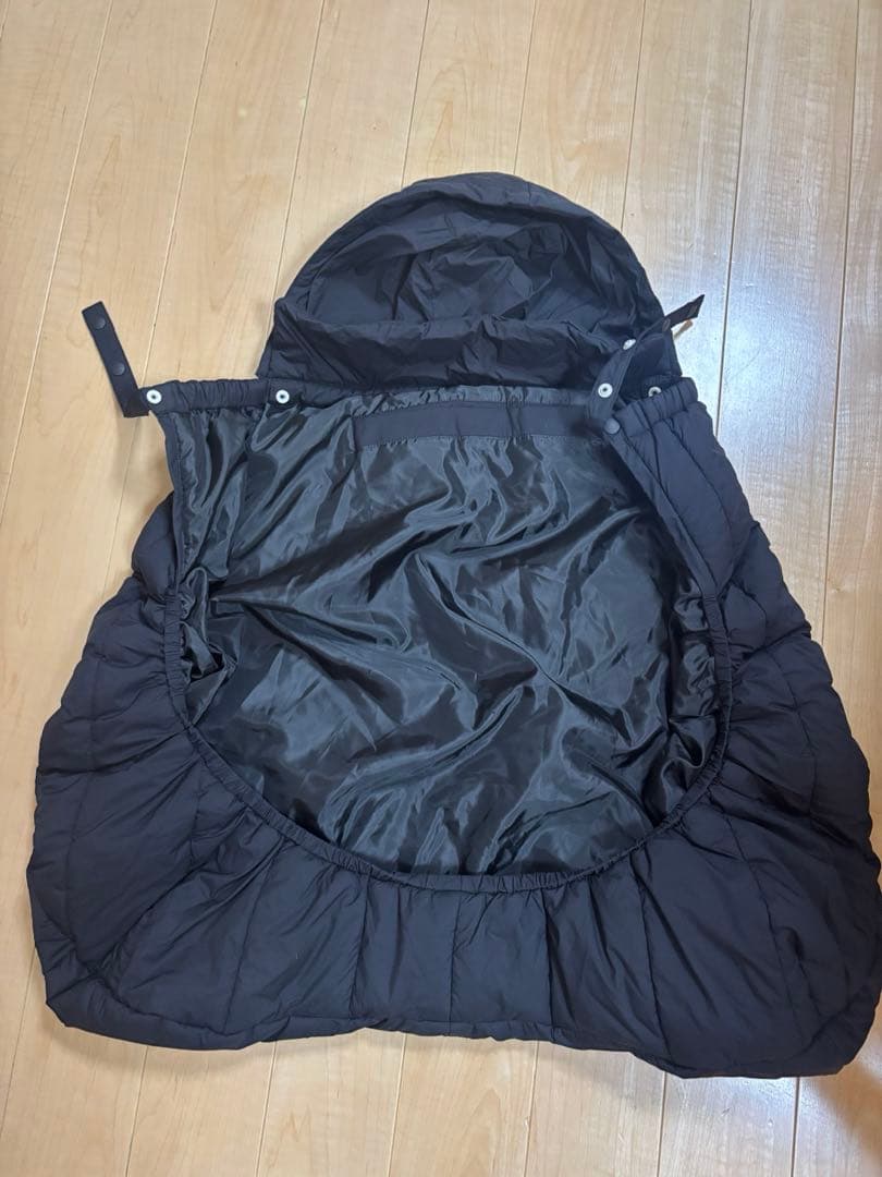 ベビーシェルブランケット ノースフェイス ブラック 美品