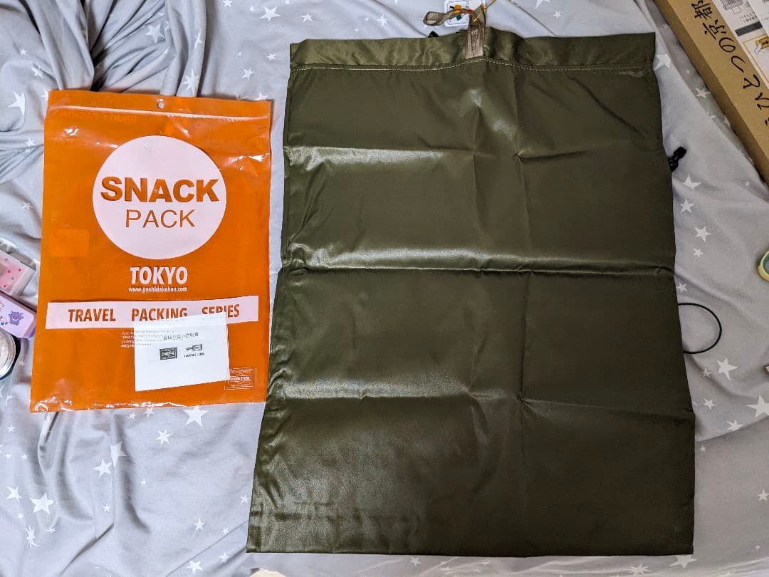 新品 PORTER / SNACK PACK POUCH(L) オリーブドラブ