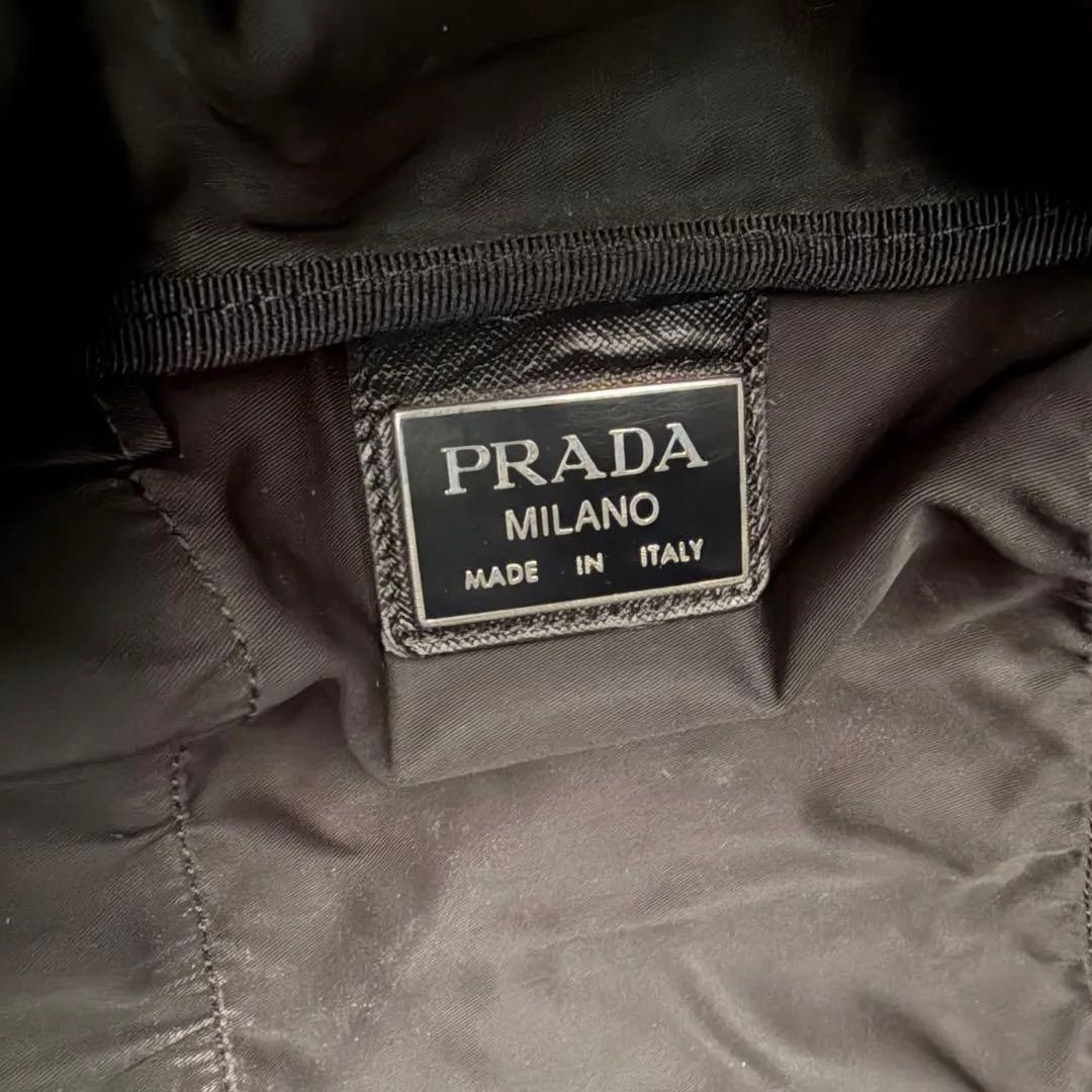PRADAプラダナイロンボストンバッグ90sVELA 黒ギャランティカード有