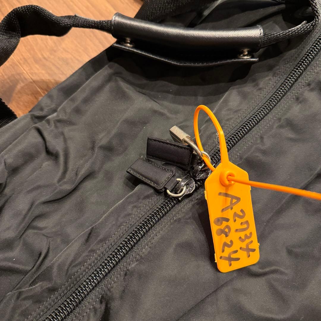 PRADAプラダナイロンボストンバッグ90sVELA 黒ギャランティカード有