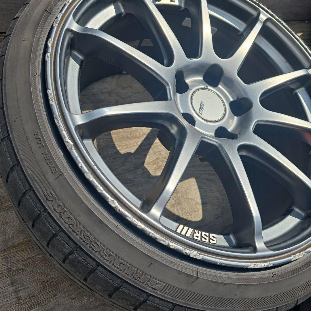 SSR GTV02 18インチ ホイール４本　タナベ