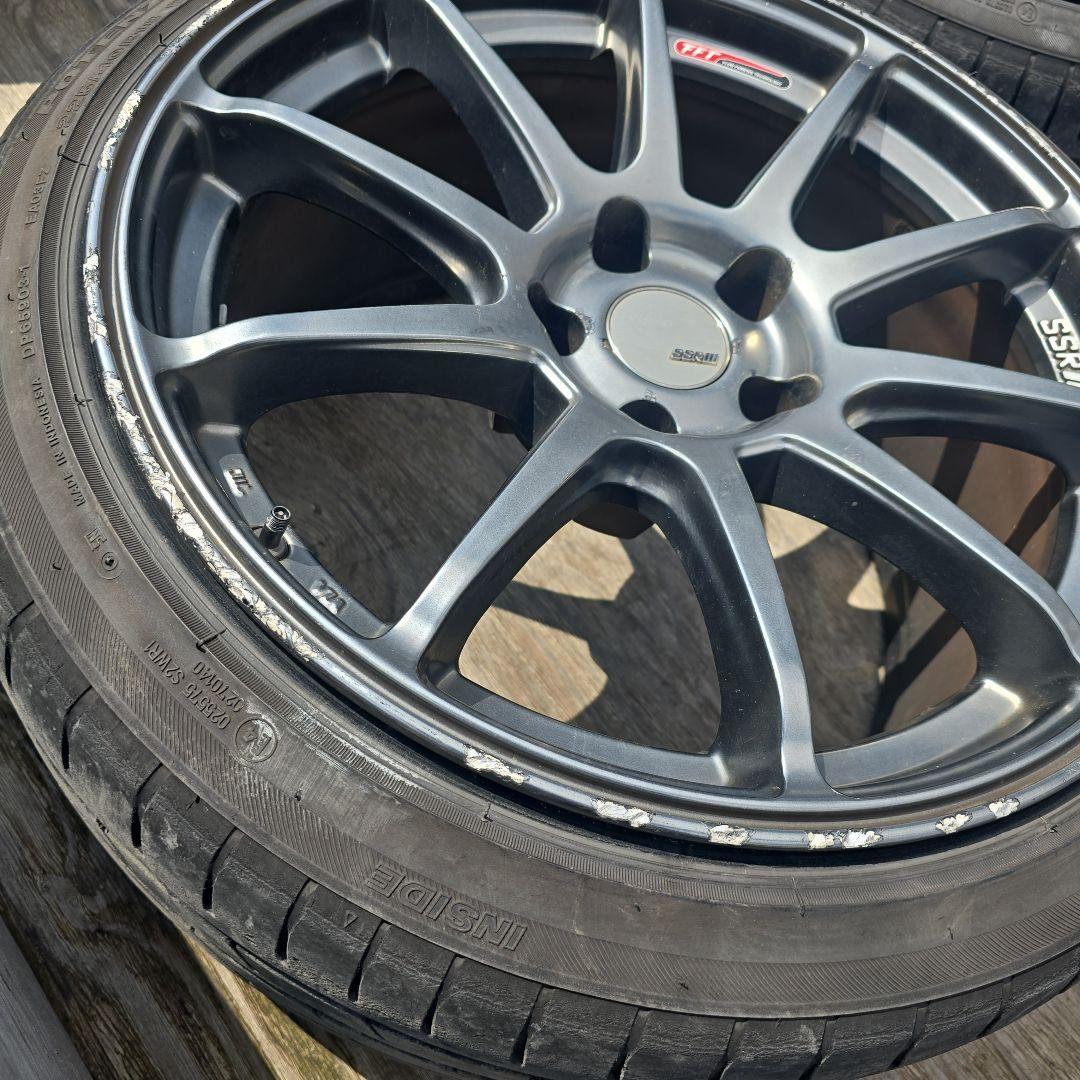 SSR GTV02 18インチ ホイール４本　タナベ