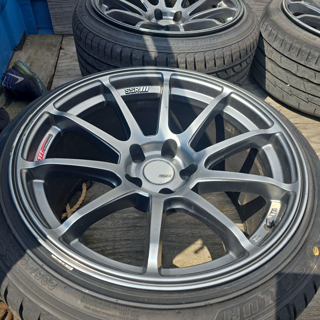 SSR GTV02 18インチ ホイール４本　タナベ