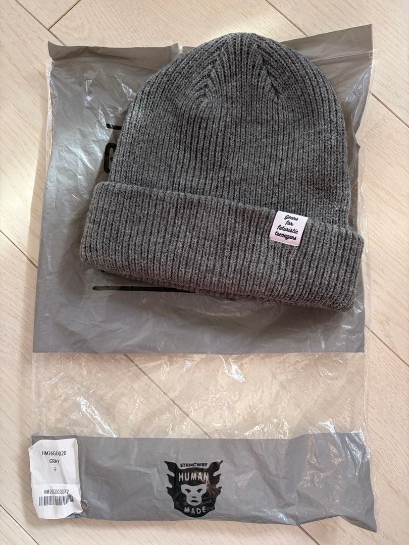 帽子 HUMAN MADE Classic Beanie \"Gray\"