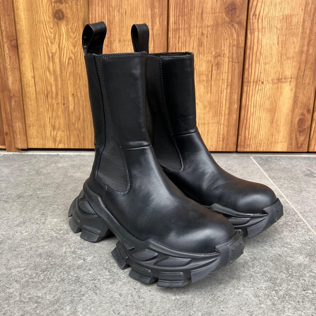 STUDIOUS ステュディオス　Track Sole Short Boots
