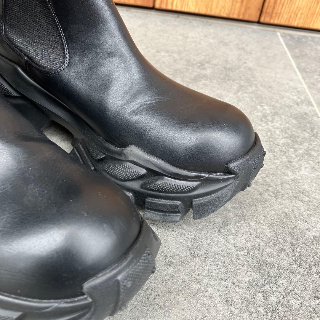 STUDIOUS ステュディオス　Track Sole Short Boots
