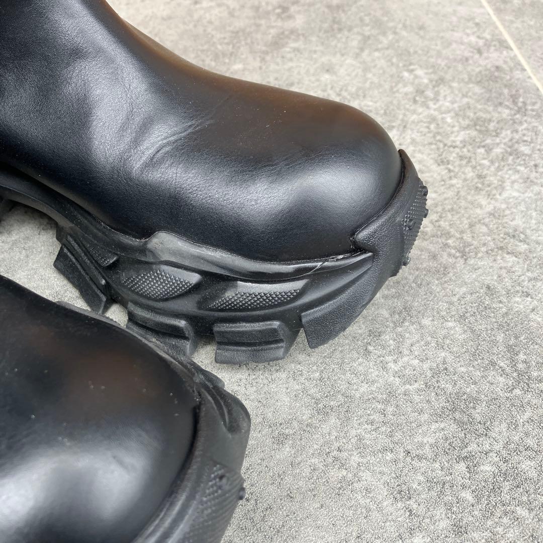 STUDIOUS ステュディオス　Track Sole Short Boots
