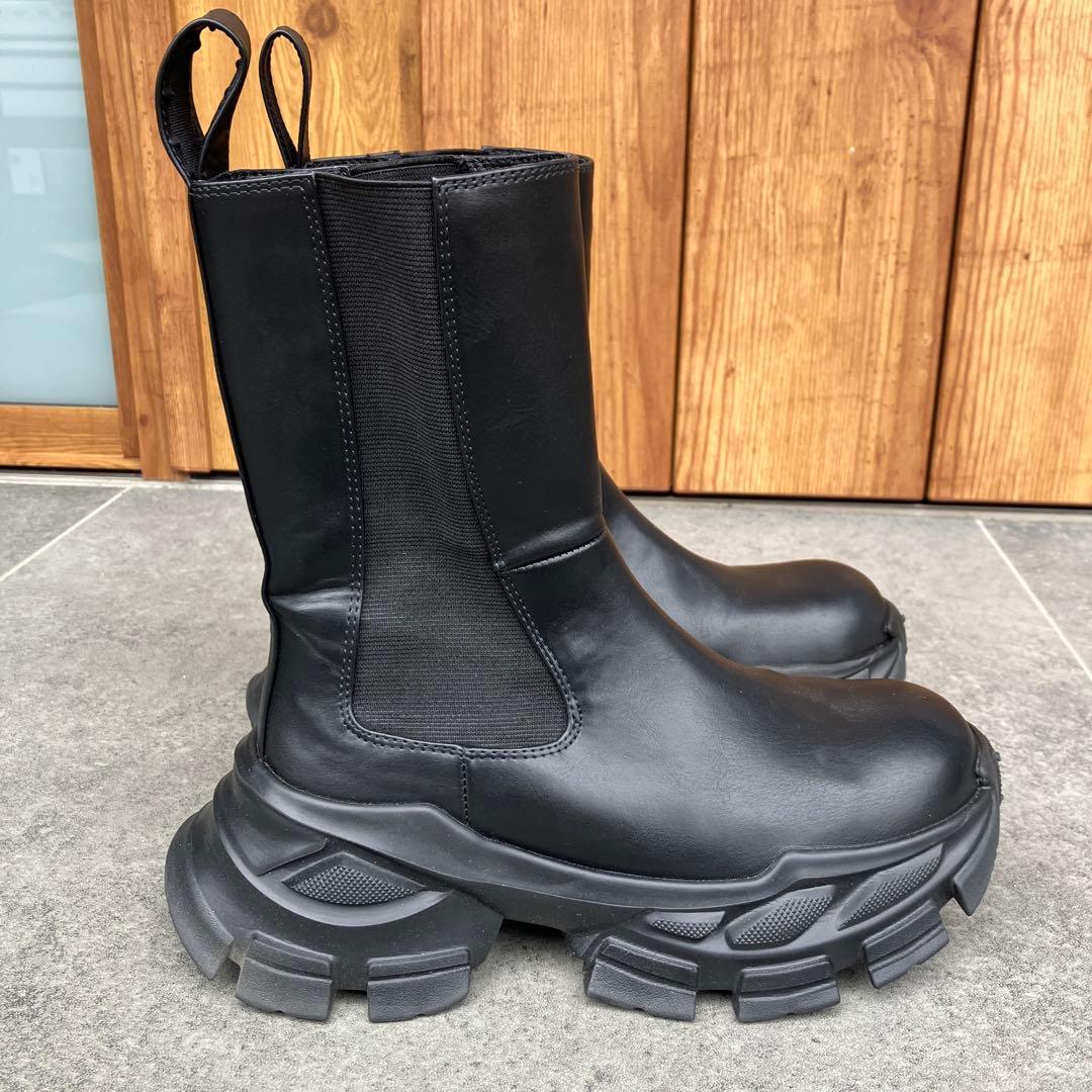 STUDIOUS ステュディオス　Track Sole Short Boots