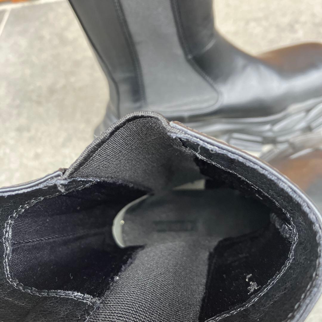 STUDIOUS ステュディオス　Track Sole Short Boots