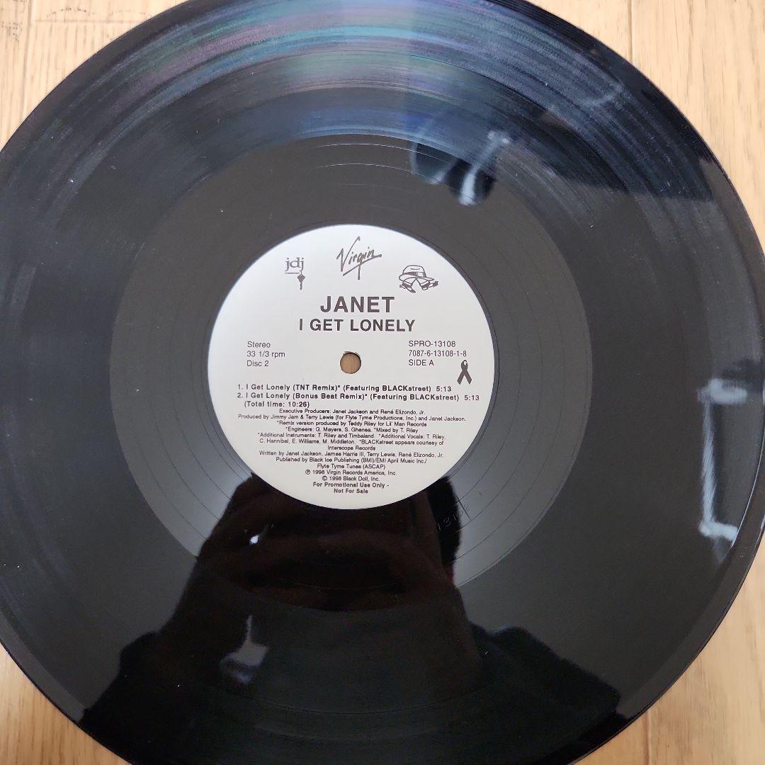 JANET I Get Lonely 12インチシングル