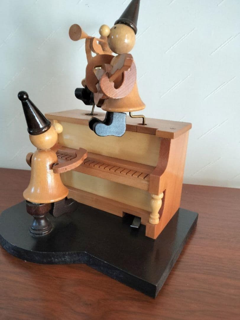 サンキョー からくり 木製オルゴール Musical Box