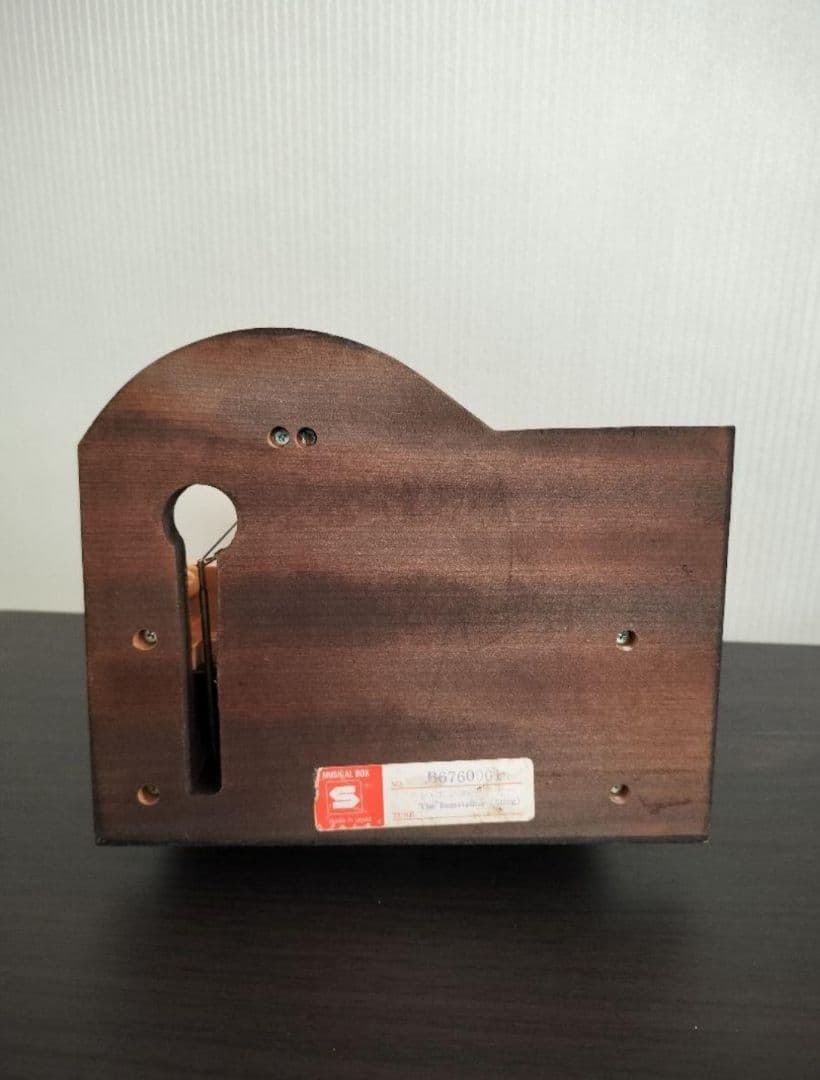サンキョー からくり 木製オルゴール Musical Box