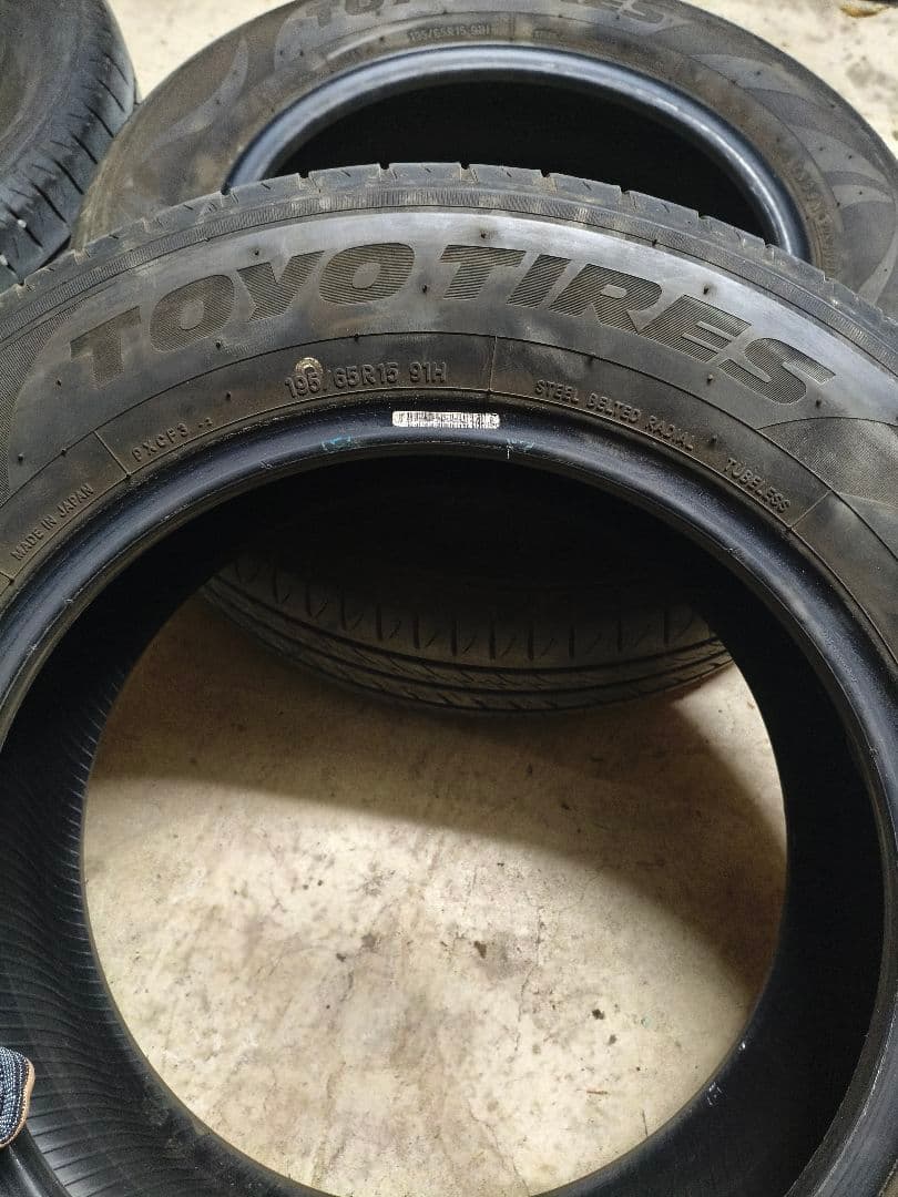 195/65R15 TOYOTIRES PROXES CF3 4本セット