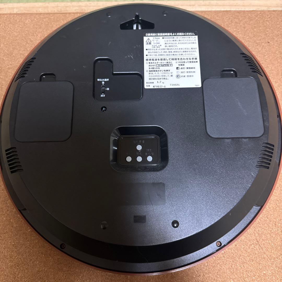 CITIZEN シチズン掛時計 電波時計 温度計湿度計カレンダー・六曜表示付