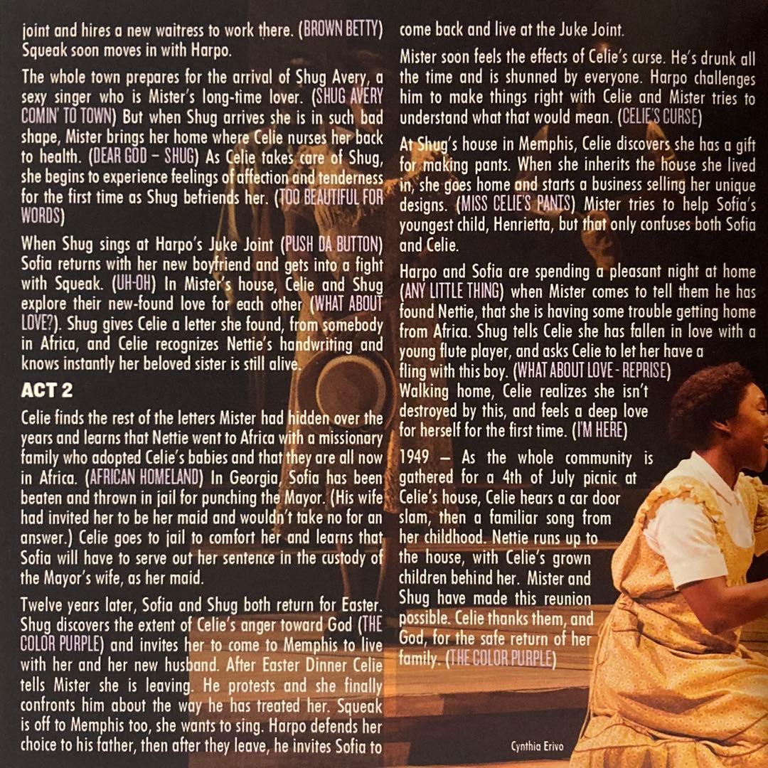 【輸入盤】THE COLOR PURPLE カラー・パープル ミュージカル版