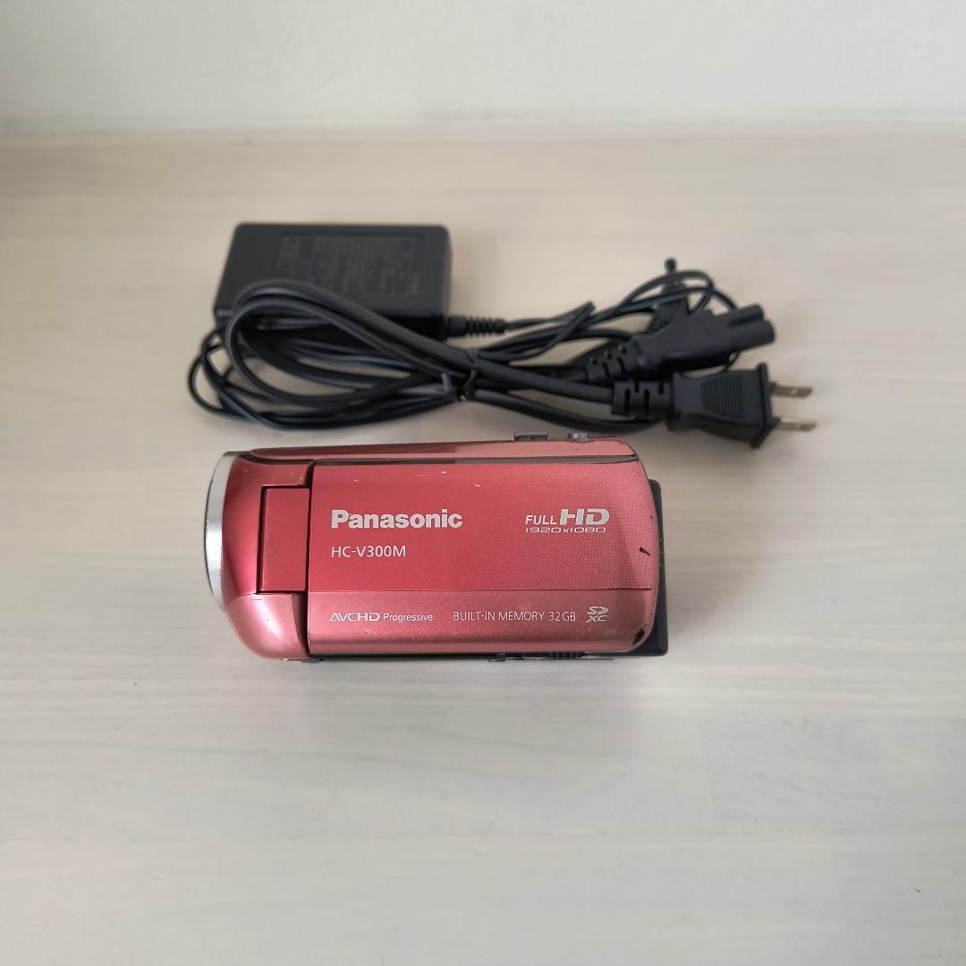 Panasonic HC-V300M ビデオカメラ 本体・　ACアダプター