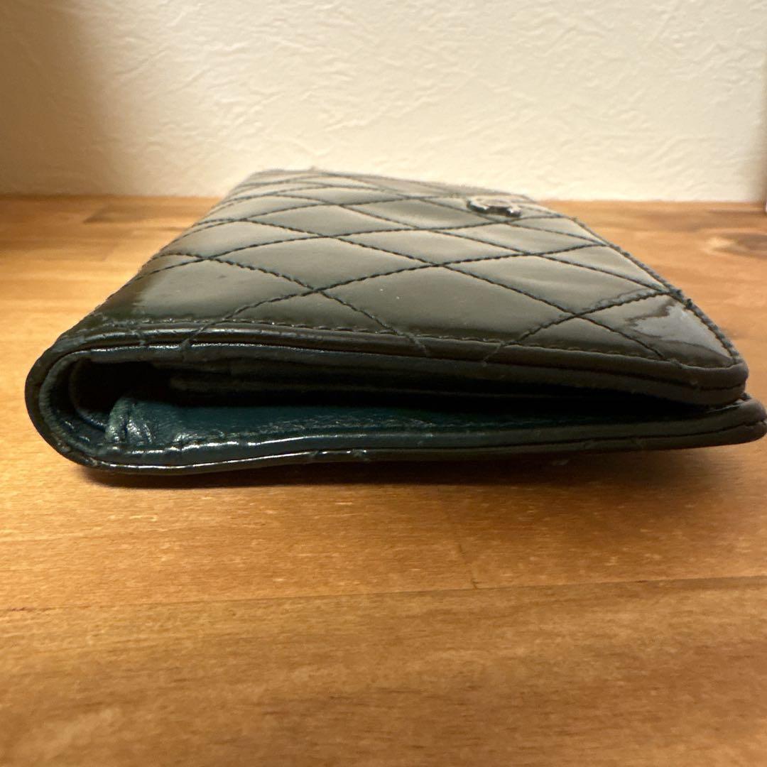 CHANEL シャネル　長財布　グリーン