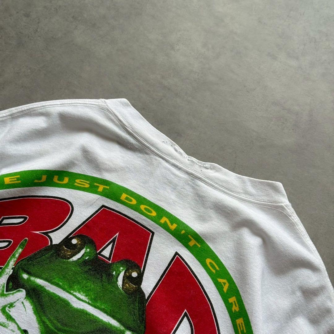 90s バドワイザー tシャツ カエル bud frog ビール 企業T