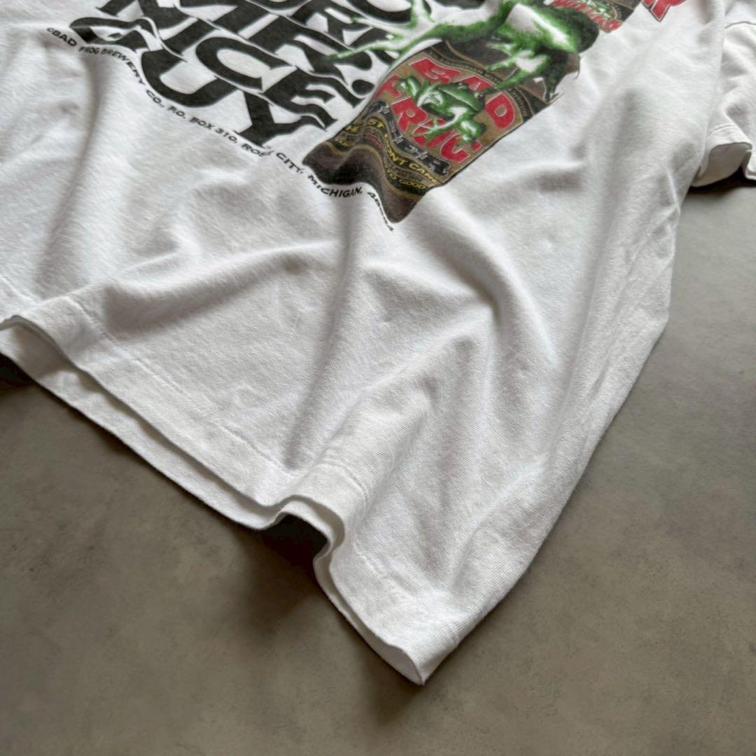 90s バドワイザー tシャツ カエル bud frog ビール 企業T
