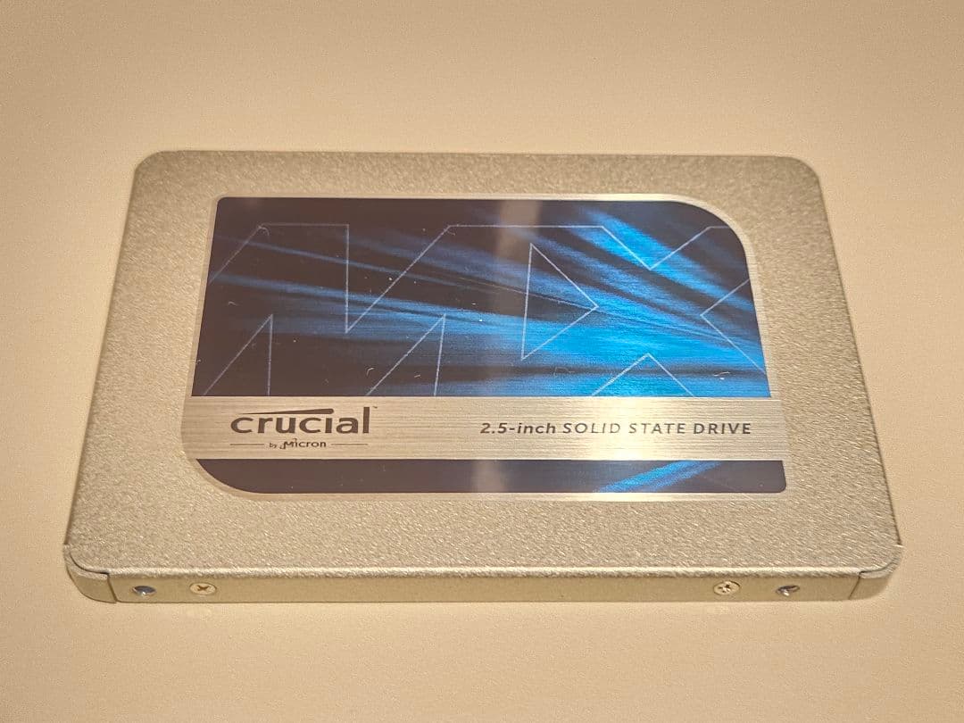 Crucial MX500 500GB◆使用40時間◆健康状態99%