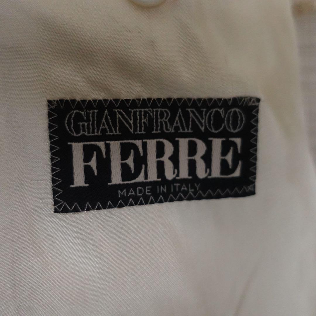 1980s GIANFRANCO FERRE ウールシルク　テーラードジャケット