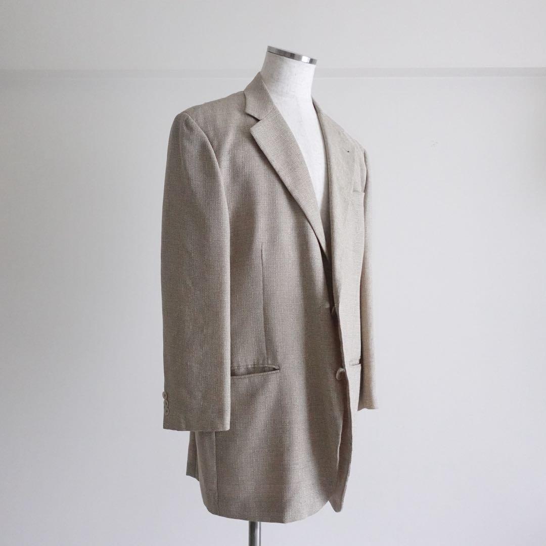 1980s GIANFRANCO FERRE ウールシルク　テーラードジャケット