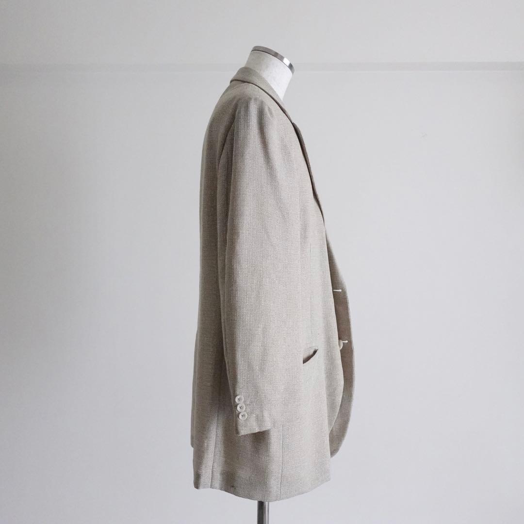 1980s GIANFRANCO FERRE ウールシルク　テーラードジャケット