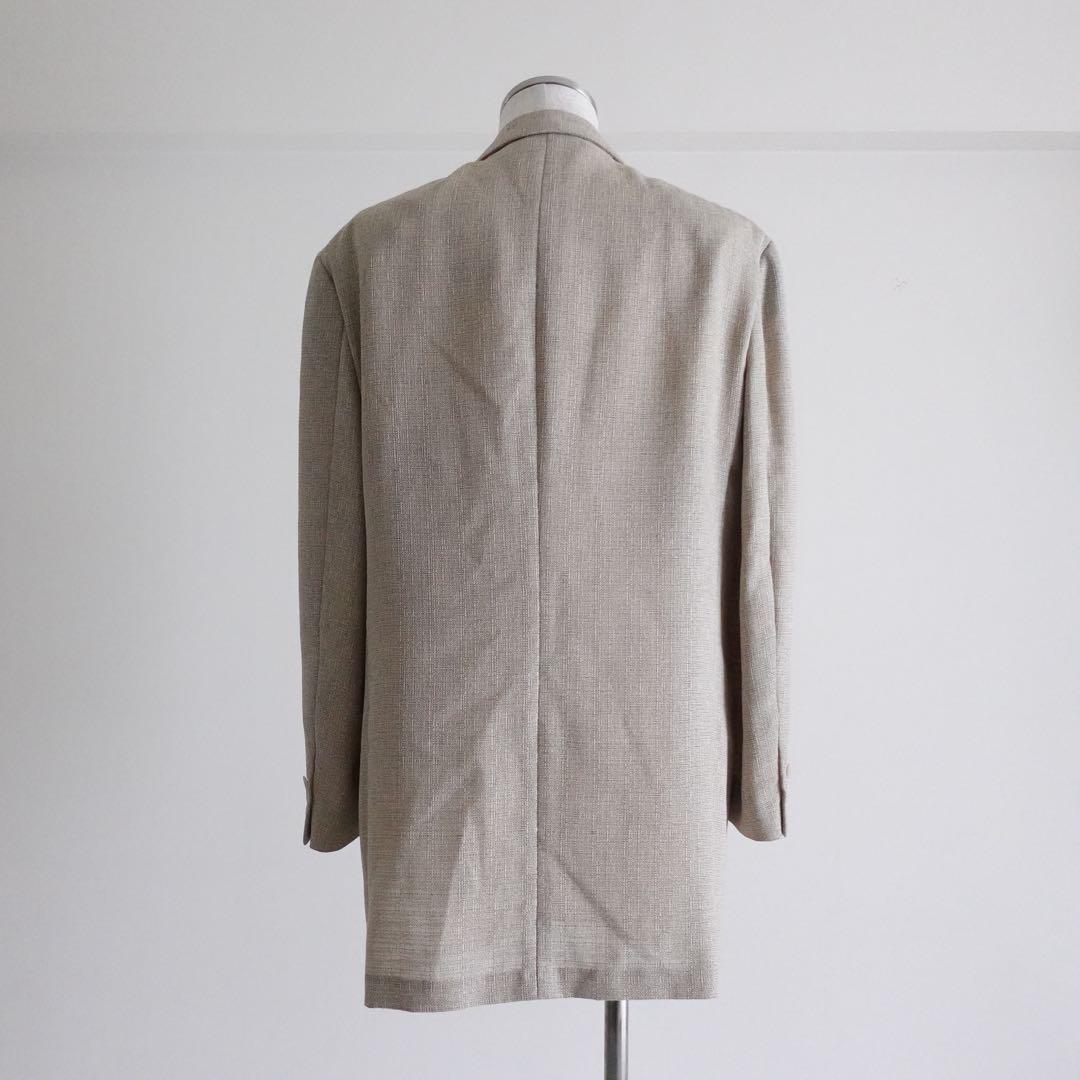 1980s GIANFRANCO FERRE ウールシルク　テーラードジャケット