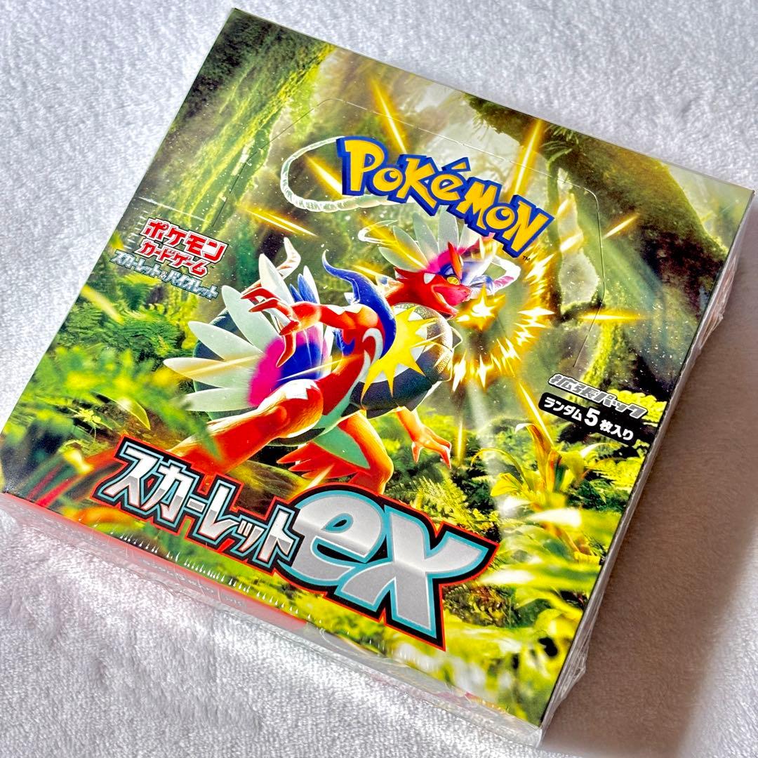 【本日最終日】ポケモンカード スカーレットex シュリンク付き BOX ボックス