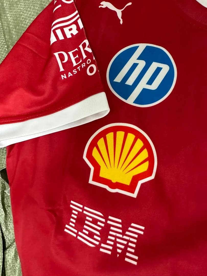 Formula 1 Ferrari Team Tシャツ 赤 Puma