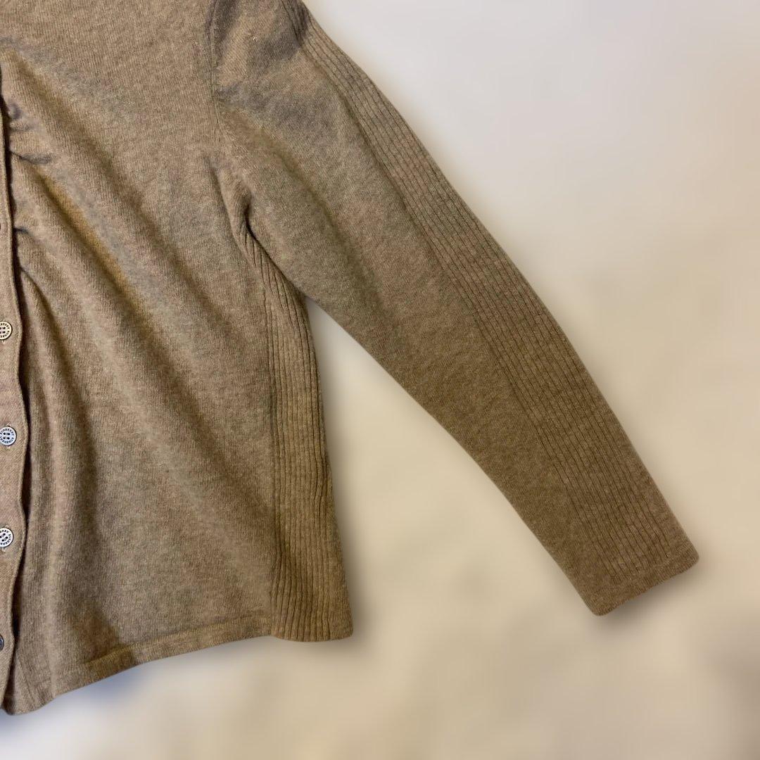 Burberry London ウールニットカーディガン ノバチェック 5