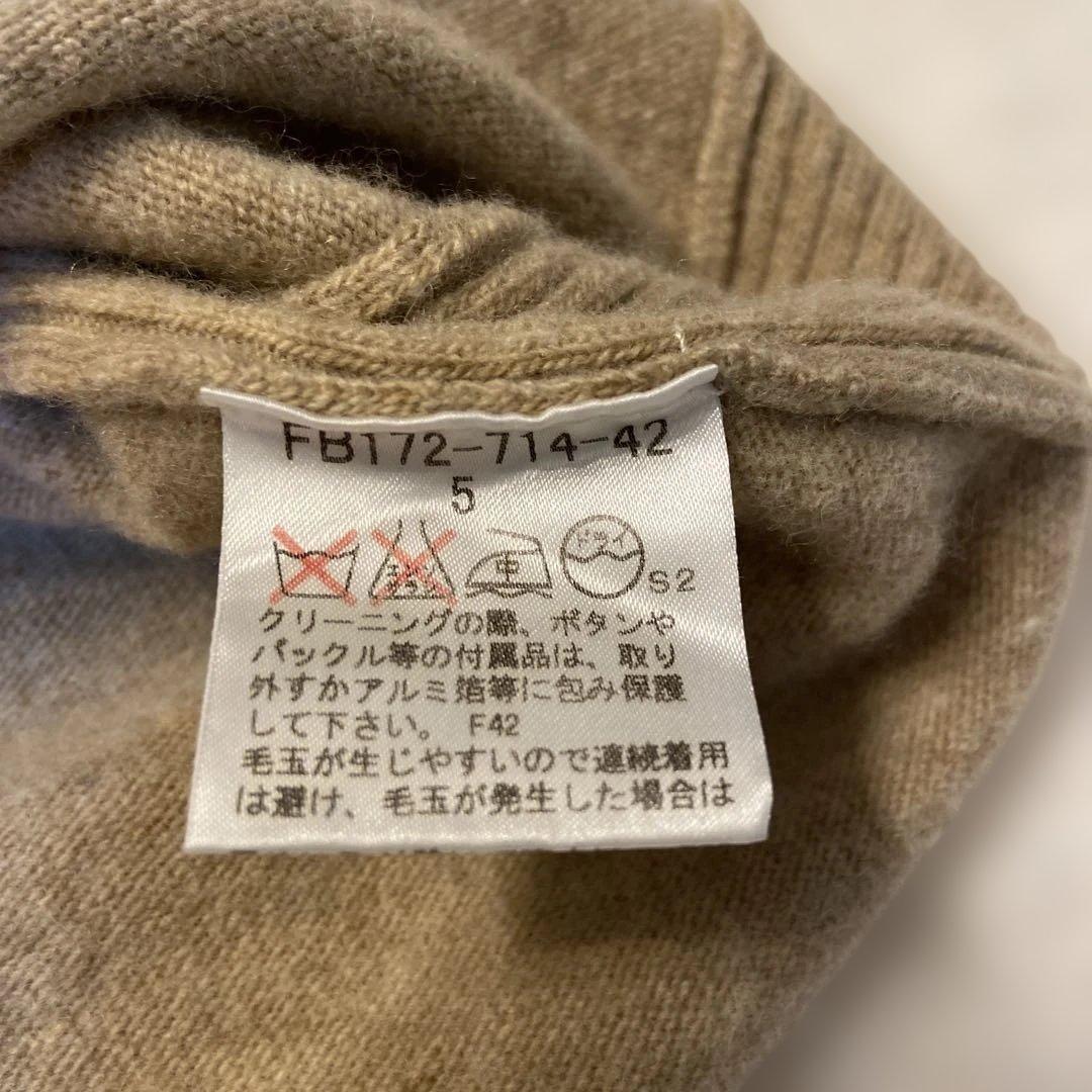 Burberry London ウールニットカーディガン ノバチェック 5