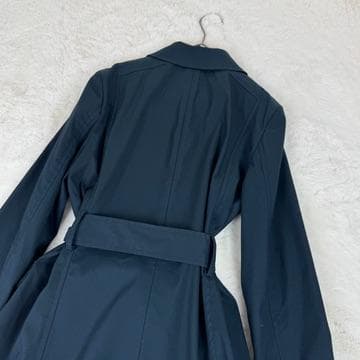 美品　Courrèges　トレンチコート　ベルト付き　ボタン　38サイズ　綿混
