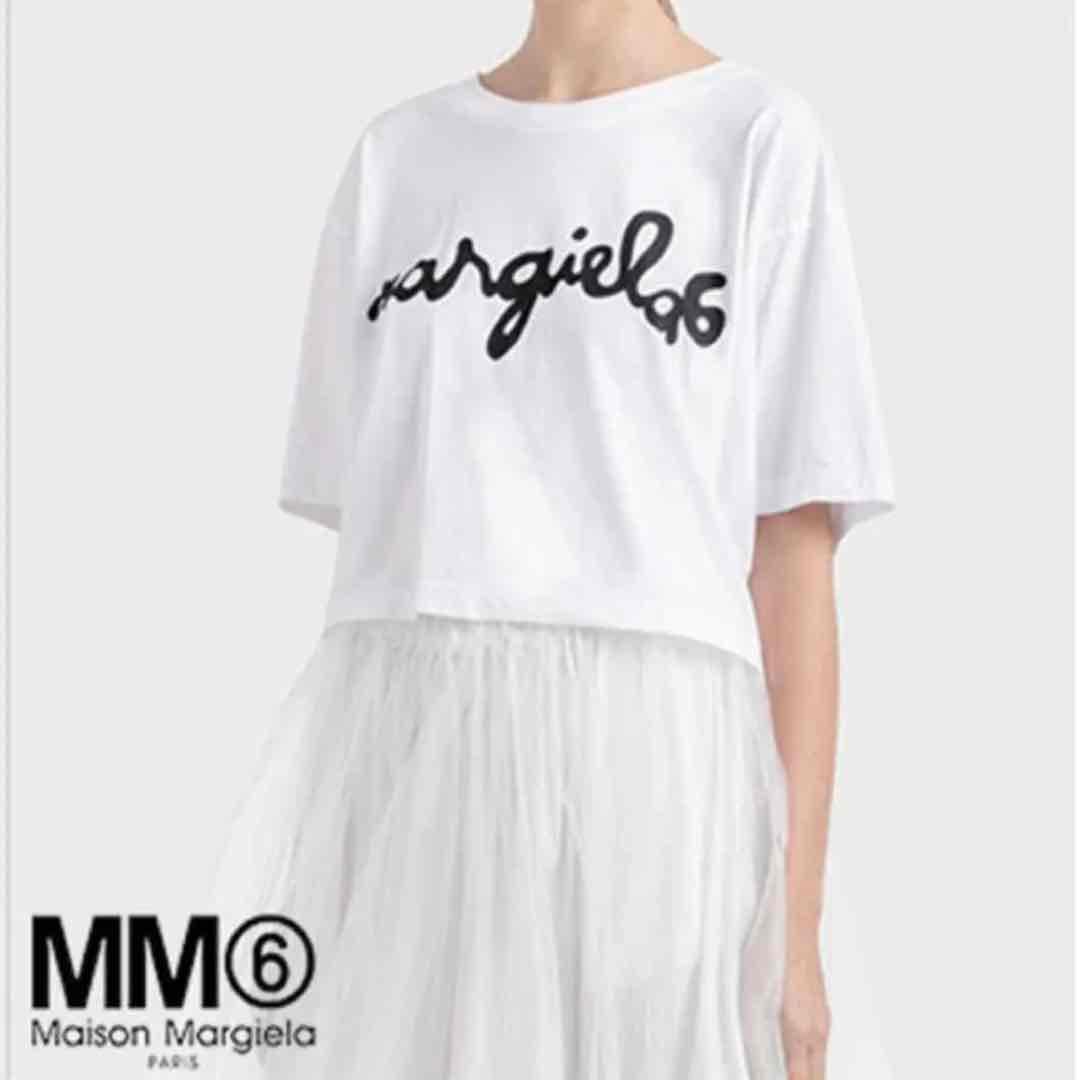 メゾンマルジェラ MM6 tシャツ XS クロップド