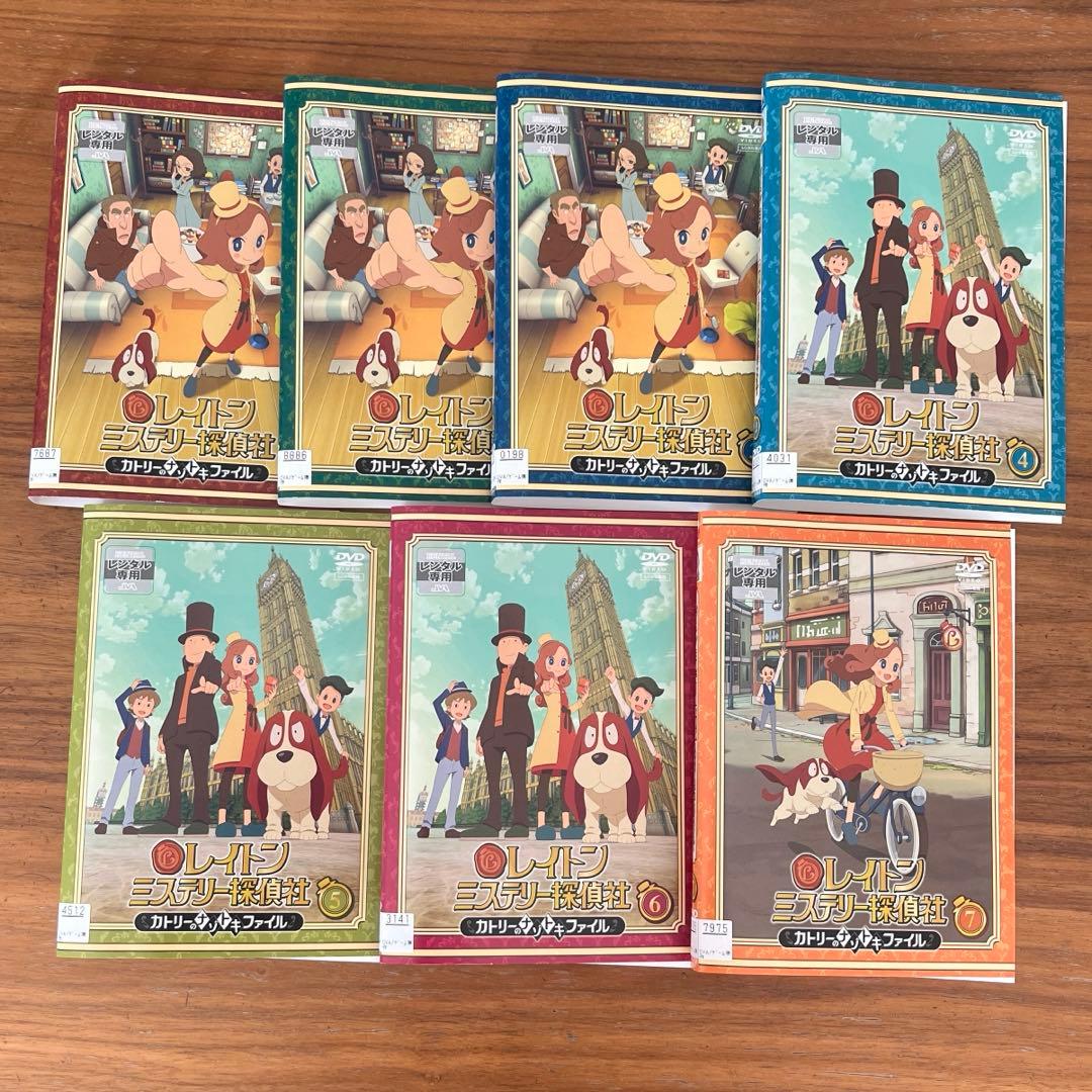 レイトン ミステリー探偵社～カトリーのナゾトキファイル～全13巻＋映画 DVD