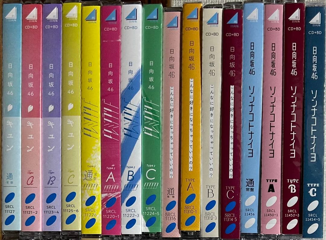 日向坂46シングル、アルバムセット
