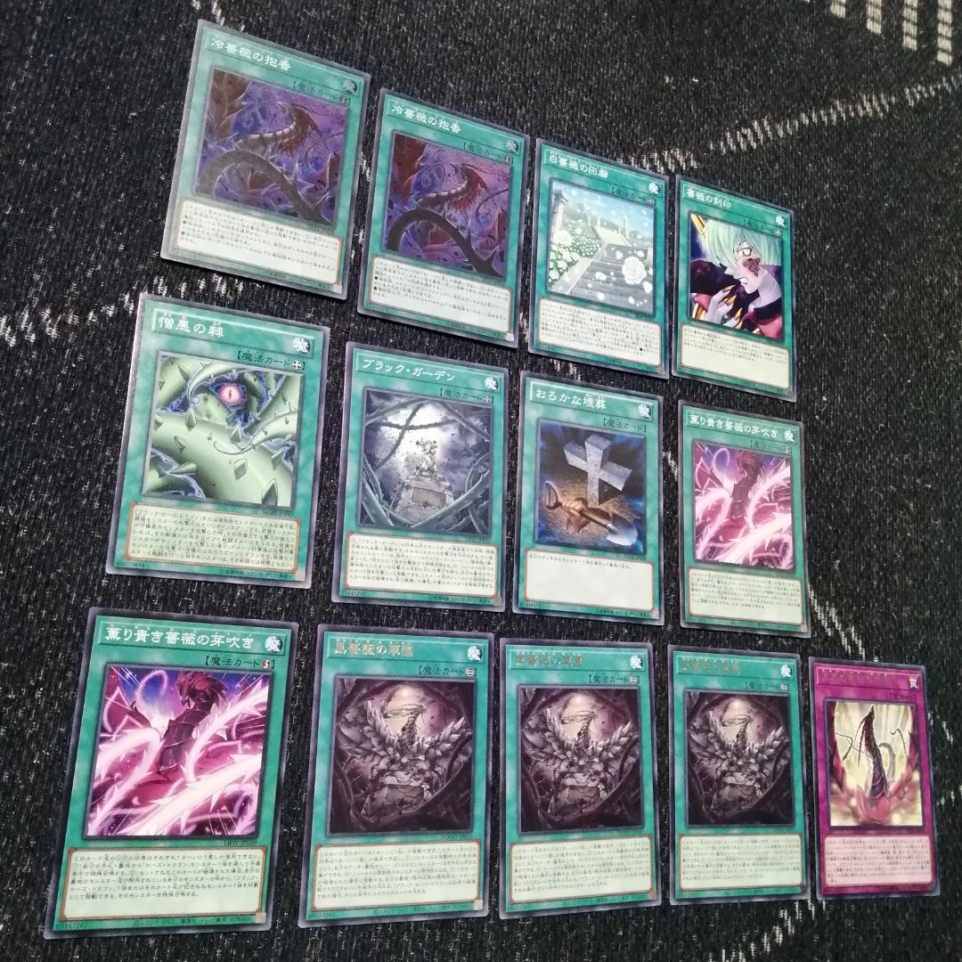 遊戯王　ローズドラゴン　デッキ　月華竜　ブラックローズ　[04001]