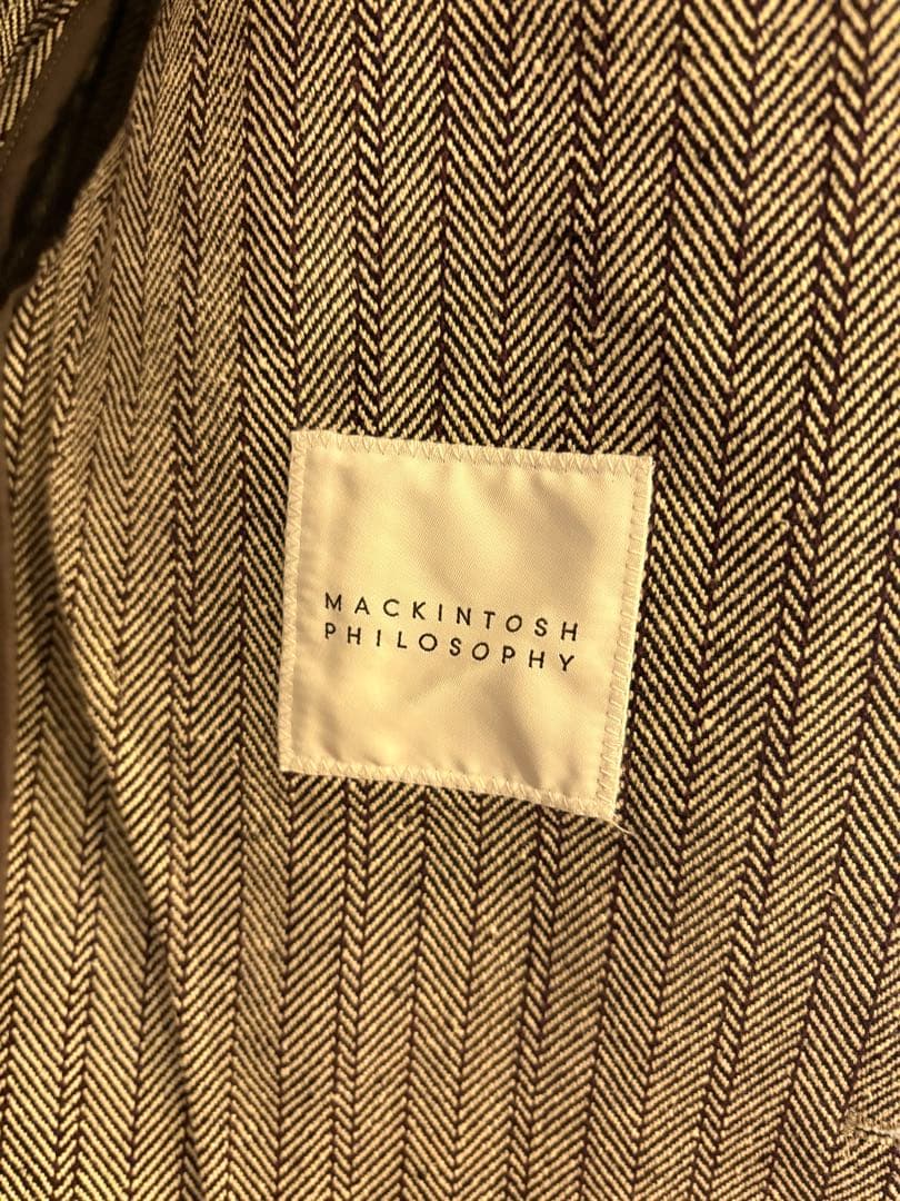 MACKINTOSH PHILOSOPHY ヘリンボーン柄　セットアップ