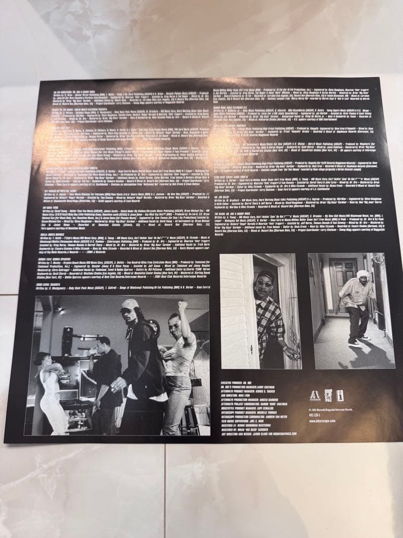洋楽 Dr.Dre Snoop Dogg The Wash OST 2LP